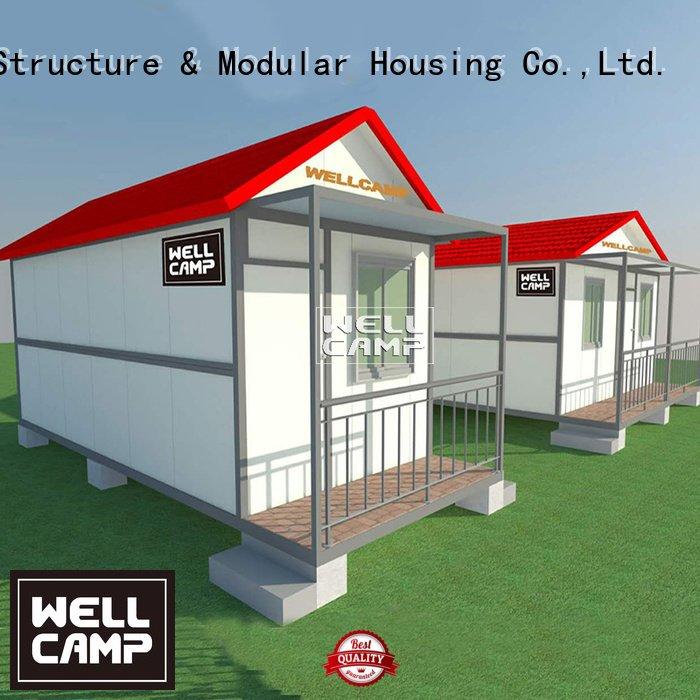 WELLCAMP Brand house hotel custom container homes folding holiday