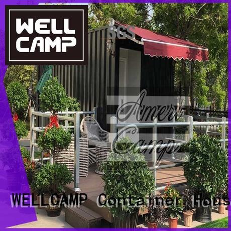 Wholesale prefabricated houses made out of shipping containers holiday WELLCAMP Brand