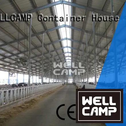 WELLCAMP Brand multifunctional light steel chicken farm office supplier