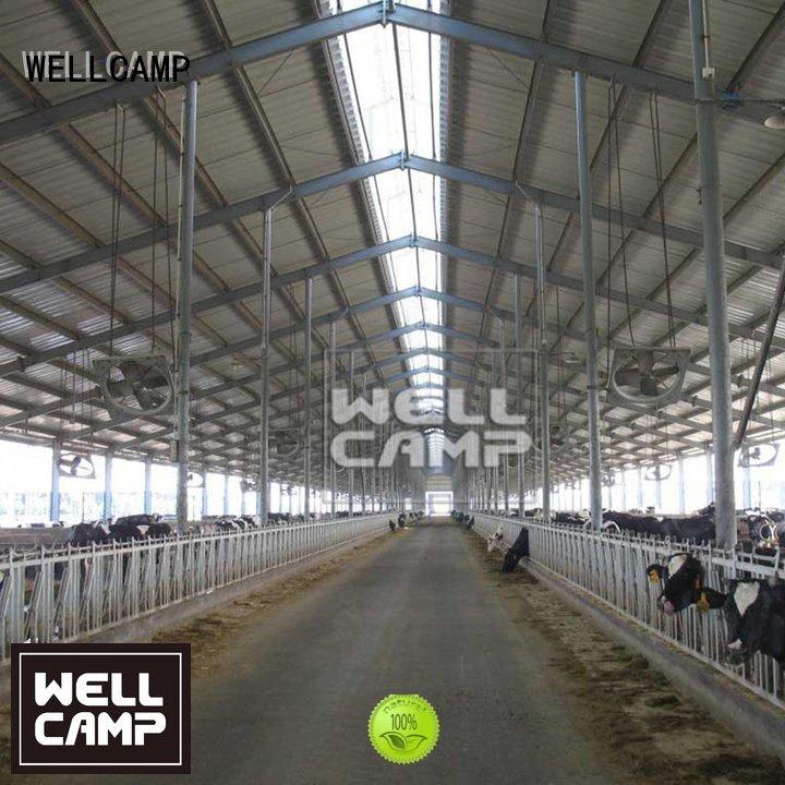 steel chicken farm cow canteen workshop WELLCAMP