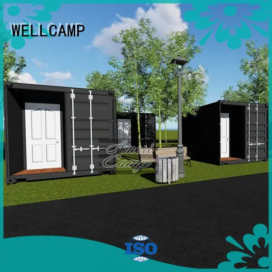 WELLCAMP Brand modified 20gp holiday custom houses made out of shipping containers