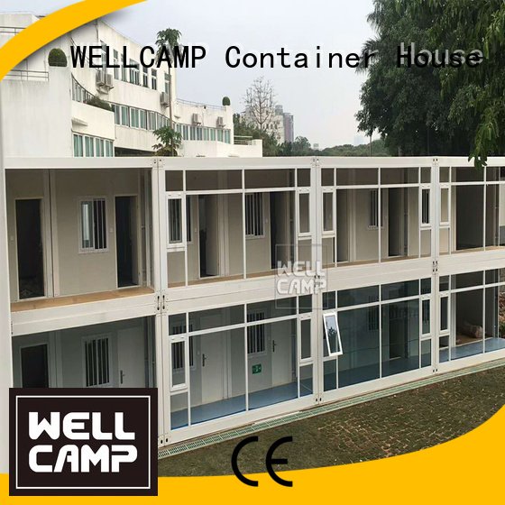 modular pack cladding flat pack containers WELLCAMP