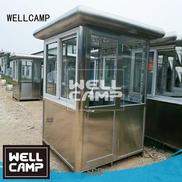 waterproof steel kiosk security booth sentry WELLCAMP