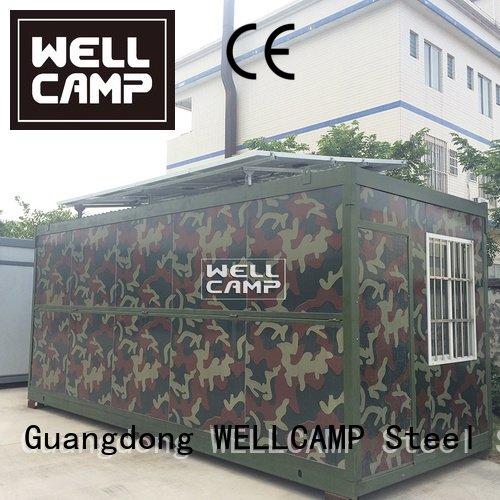 Hot foldable container house panel foldable container ieps WELLCAMP