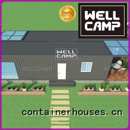 custom container homes resort holiday prefabricated WELLCAMP Brand company
