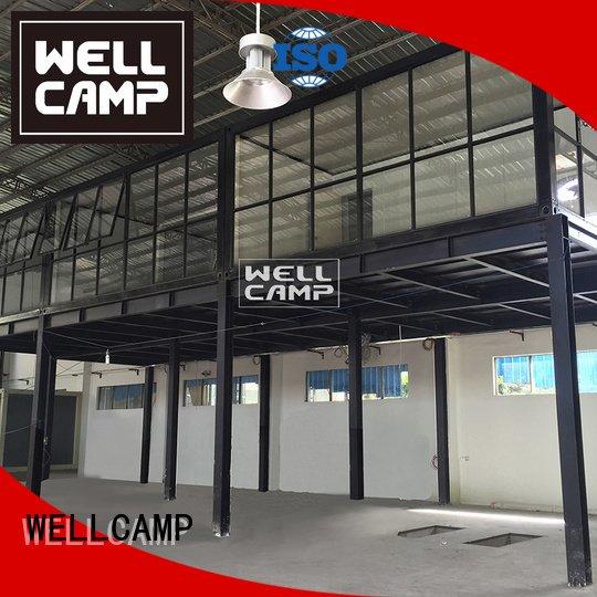 prefabricated container house two container house for sale WELLCAMP