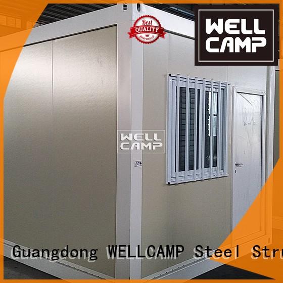 Wholesale house flat pack 20 ft container structure WELLCAMP Brand