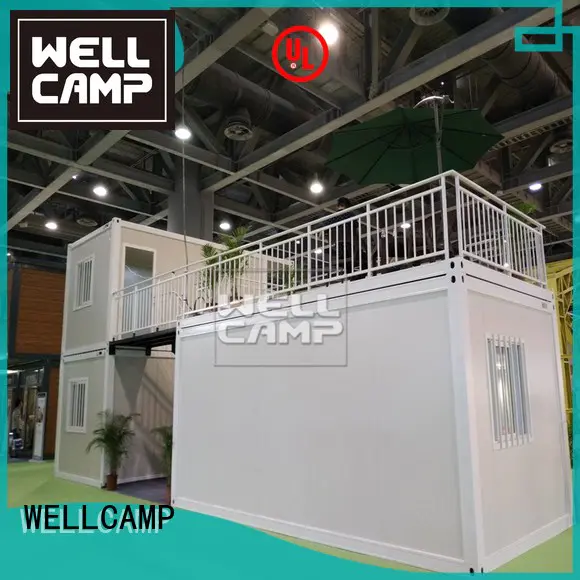 container pack flat pack 20 ft container structure WELLCAMP company