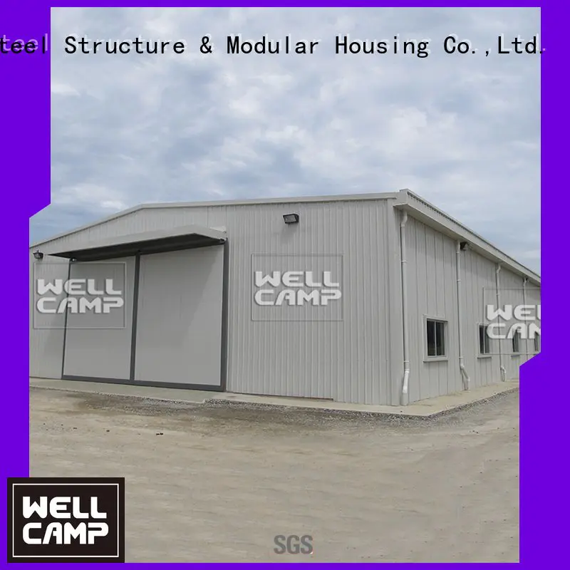 shed cow floor farm steel warehouse WELLCAMP