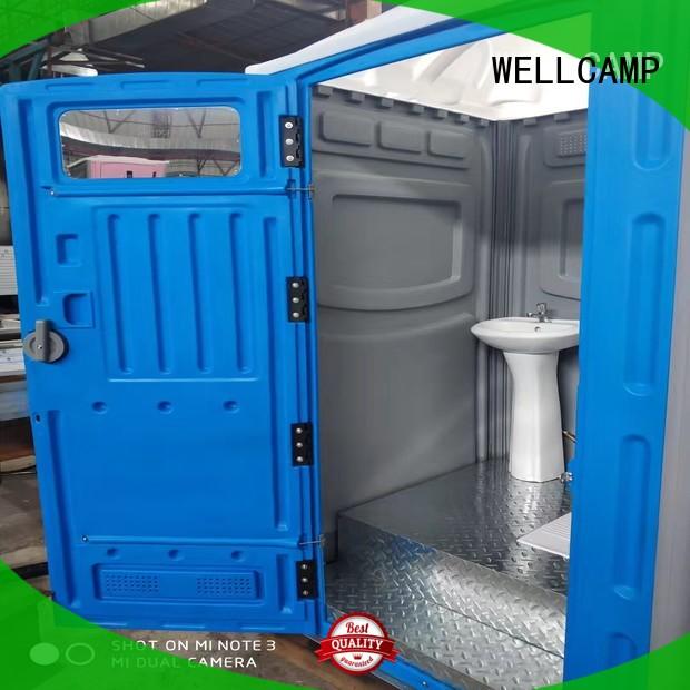 WELLCAMP Brand panel material chemical toilet portable chemical toilet