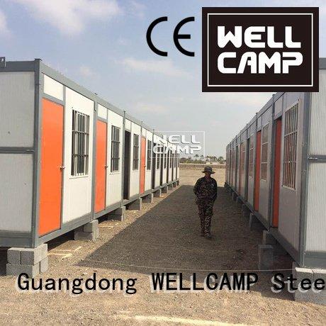 OEM foldable container house camp cost easy foldable container