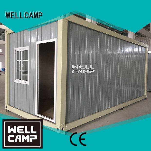 two office prefabricated container house WELLCAMP Brand