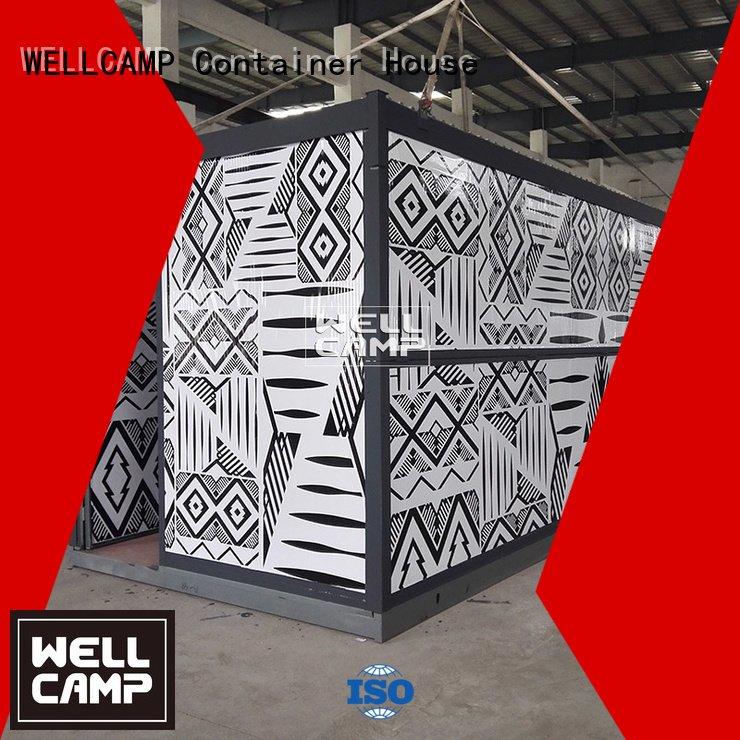 Custom camp prefab foldable container WELLCAMP family