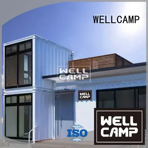 WELLCAMP Brand villa bedrooms custom container homes fixed supplier