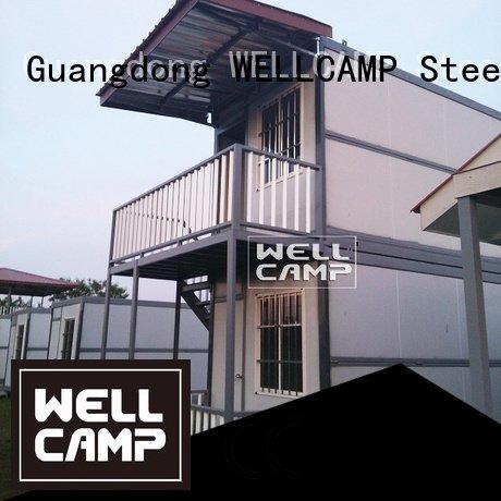 Hot custom container homes folding container detachable WELLCAMP Brand