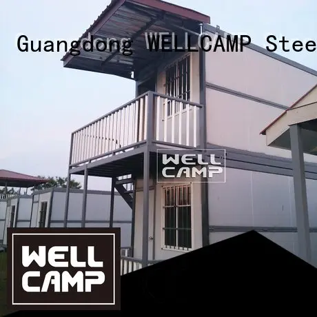 Hot custom container homes folding container detachable WELLCAMP Brand