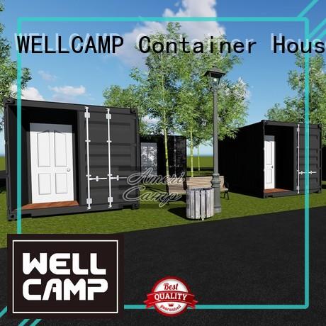 Custom modified shipping container home builders fireproof WELLCAMP