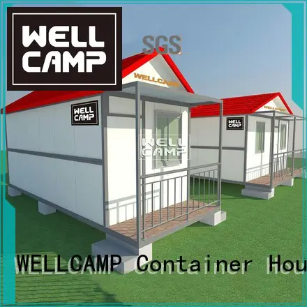 WELLCAMP Brand detachable one container living container villa