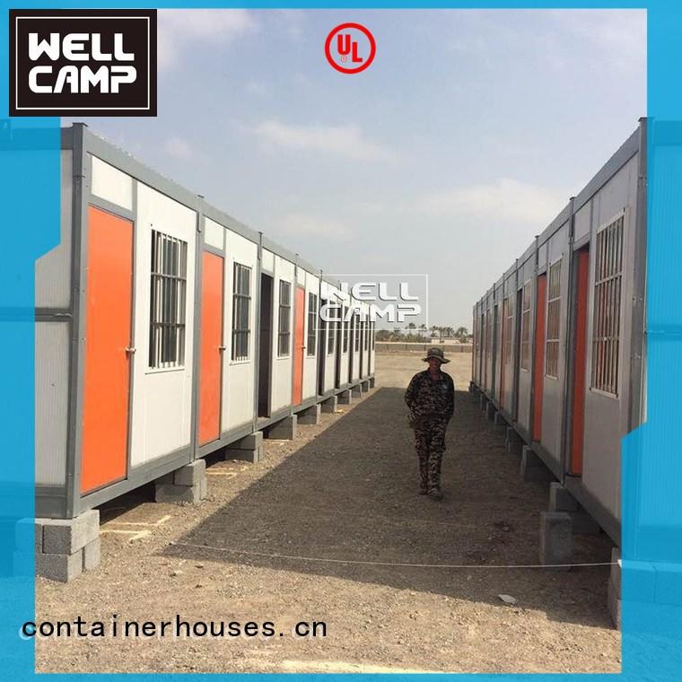 labor modern foldable container prefab WELLCAMP Brand company