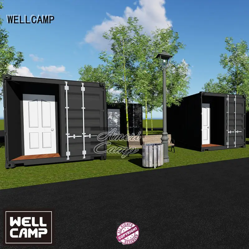 Hot houses made out of shipping containers sandwich 20gp twostorey WELLCAMP Brand