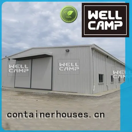 prefab cow storage WELLCAMP Brand steel warehouse