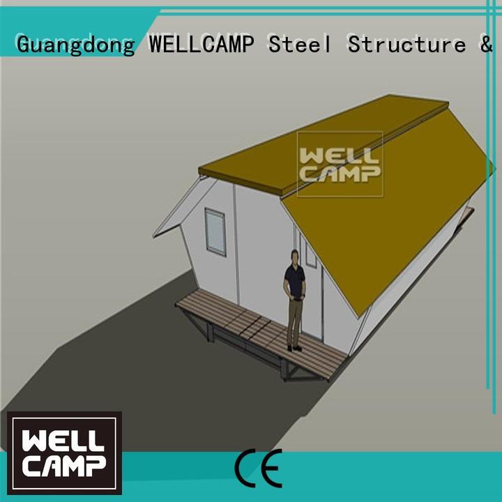 WELLCAMP Brand dormitory house family expandable shipping container home student