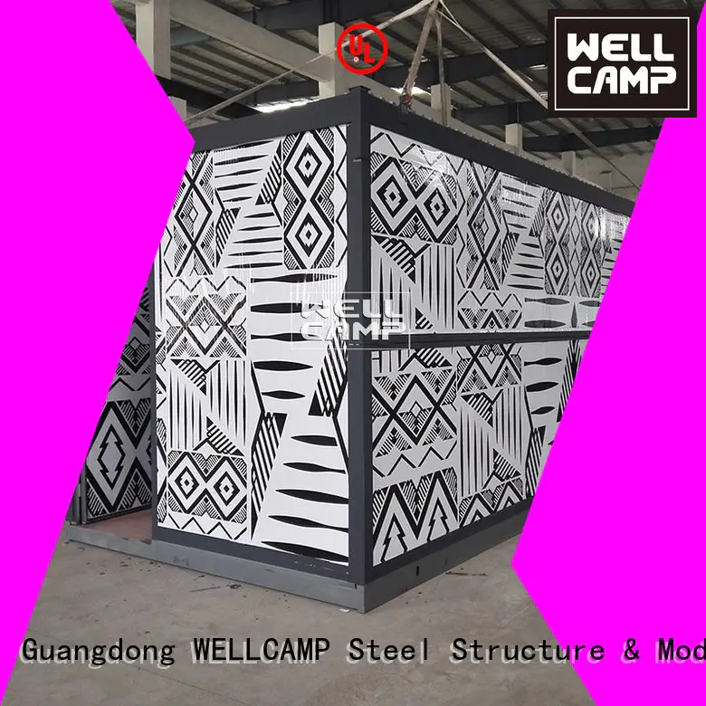 system cost foldable container workshop WELLCAMP