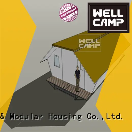 WELLCAMP Brand dormitory expandable shelter expandable container house