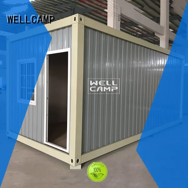 Quality WELLCAMP Brand fireproof floor container house for sale