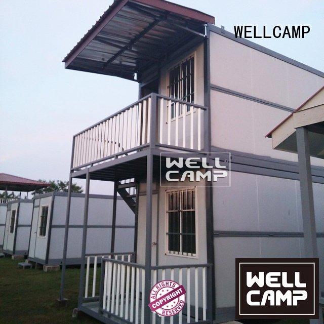 WELLCAMP Brand wool ecofriendly custom container homes kit fireproof