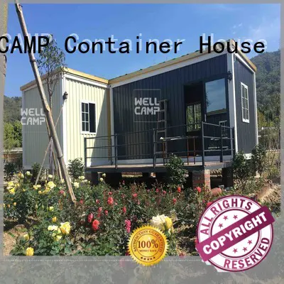 temporary stacks WELLCAMP Brand custom container homes