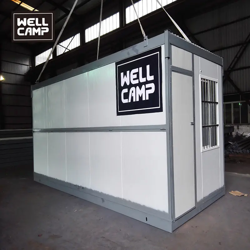 Wellcamp Color Easy Foldable Container House Project In America