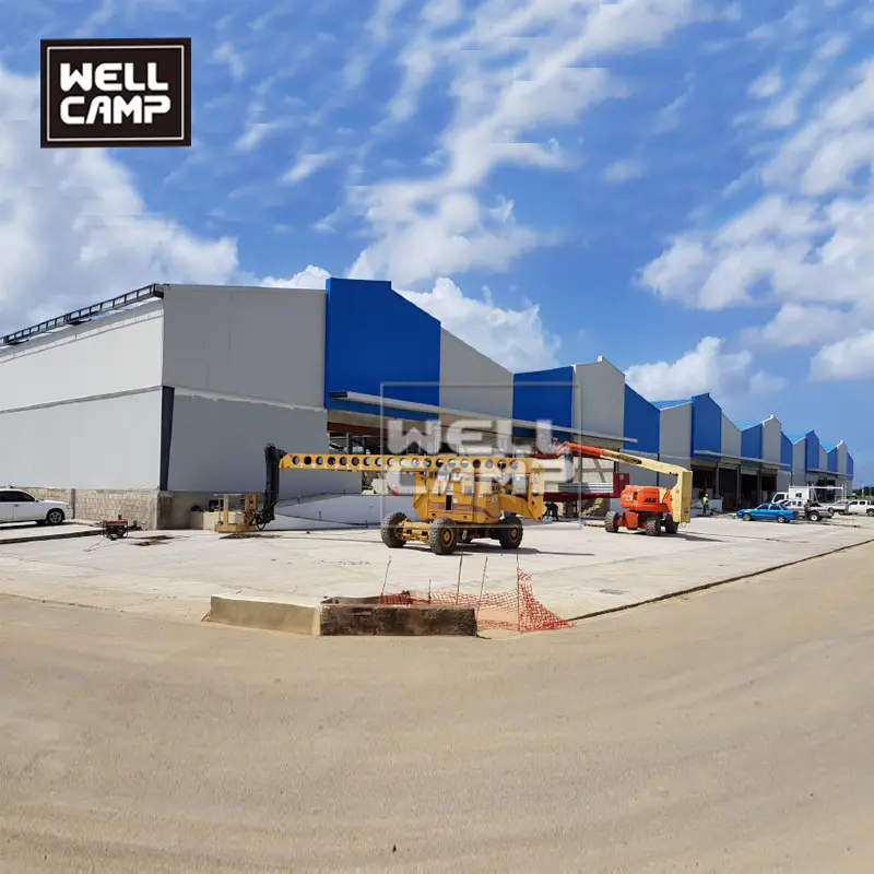 More than 10000 sqm steel structure for Mitsubishi Japan project in South America