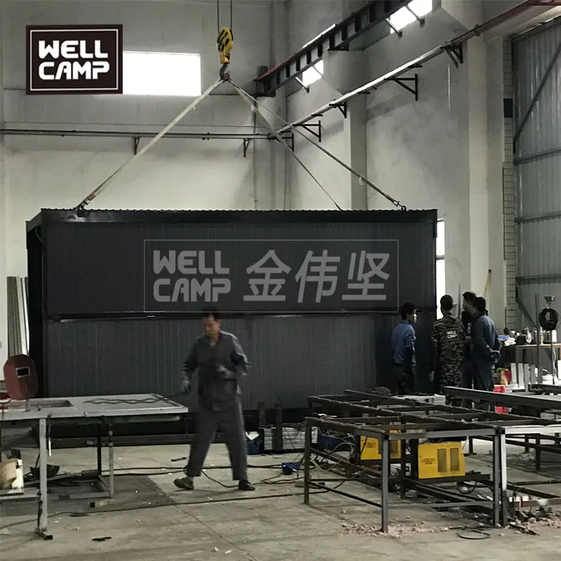 2019 WELLCAMP Folding container house is Germany for dormitory and office