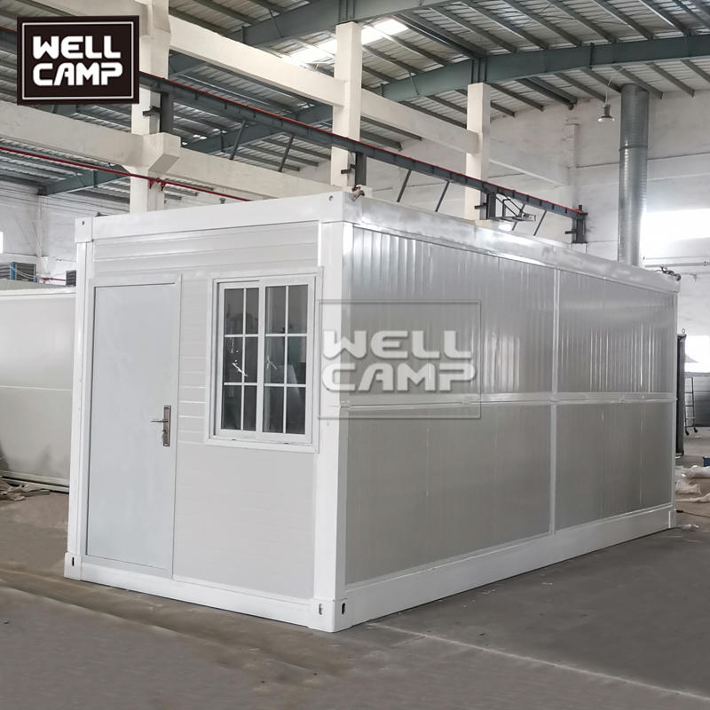 Folding Flat Pack Container House In Prefab House Price 20ft Expandable Container home