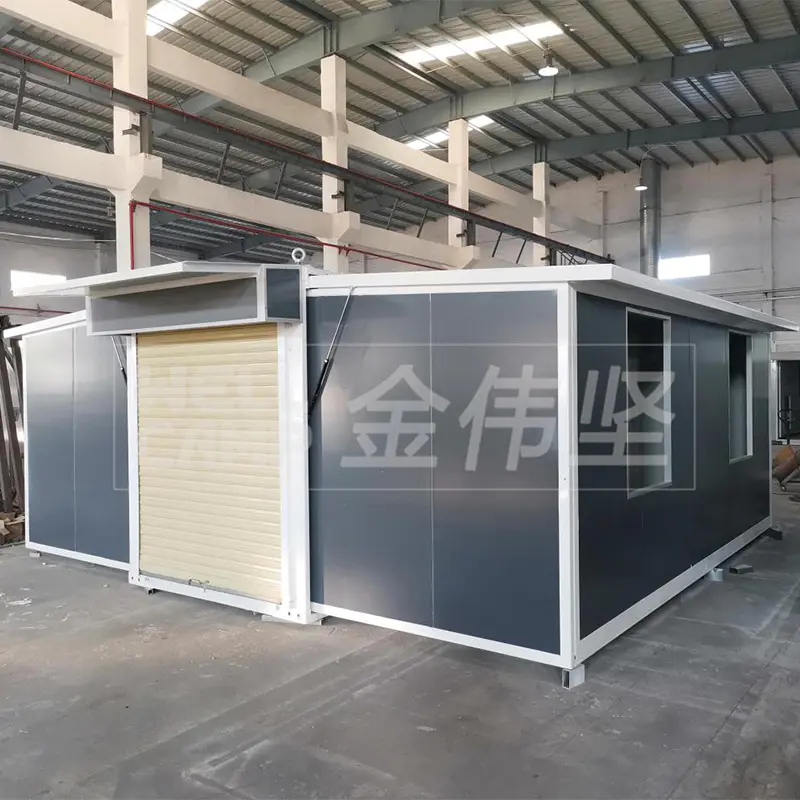 Newest Luxury Light Steel Foldable Expandable Containerized House