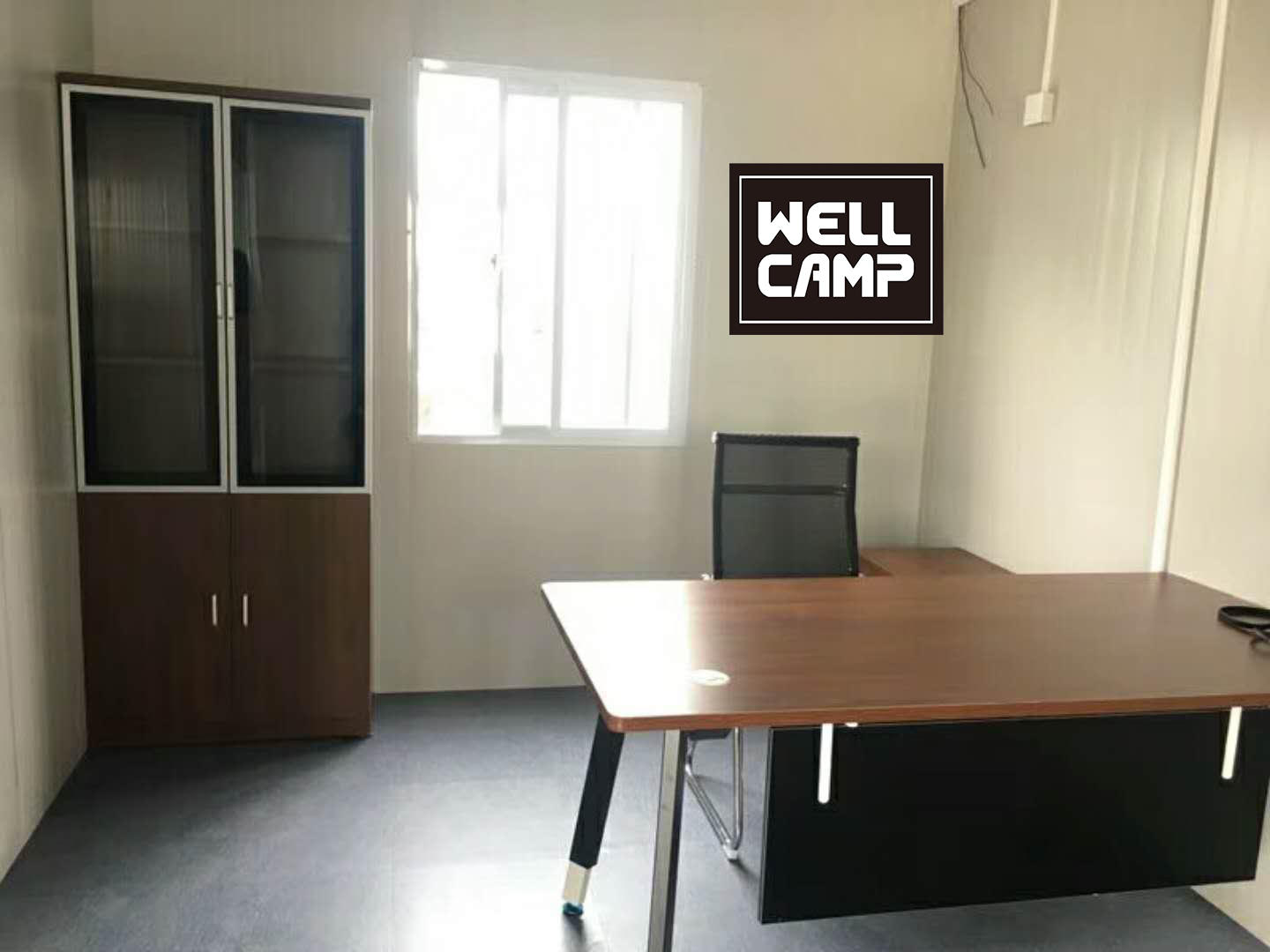 WELLCAMP two floors 20ft 40ft flat pack prefab container house easy to install modern modular homes