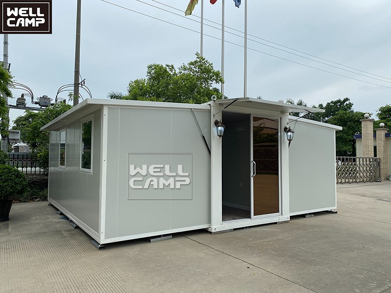 product-WELLCAMP-Folding house expandable container modular home 20ft 40ft prefab house garden house
