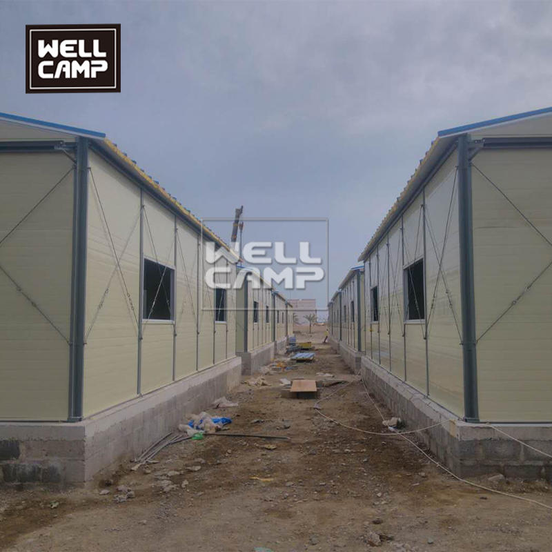 Low Cost Temporary K Type Building Mobile Homes for Prefab Labor Camp Factory Workshop