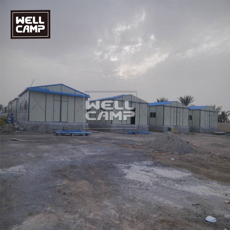 product-Low Cost Temporary K Type Building Mobile Homes for Prefab Labor Camp Factory Workshop-WELLC