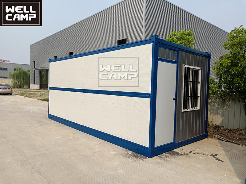 WELLCAMP Home Cheap Quick Assembled Folding Container House Mobile Prefab Foldable houses Office For Sale
