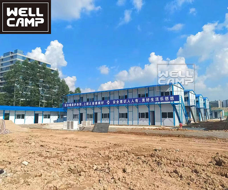 WELLCAMP low cost Temporary house Building Prefab Labor Camp K houses Prefabricated Mobile Home