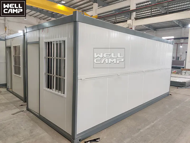 WELLCAMP 20 Foot Feet House Prefabricated Cheap Portable Container Houses Building For Reading Room Or Office