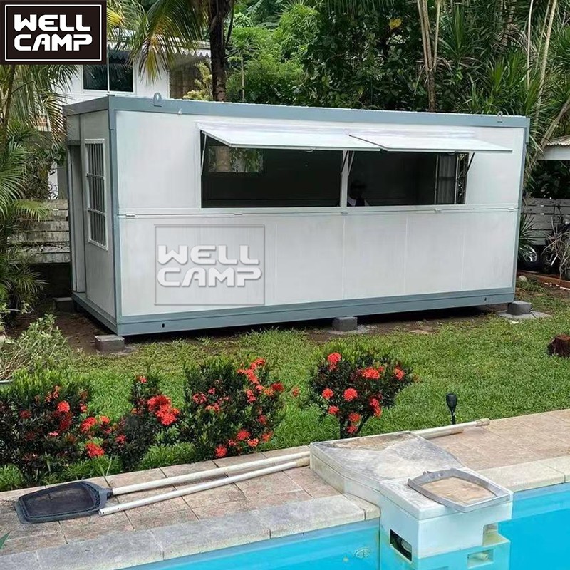 product-High Quality 20ft Steel Structures Folding Living Prefab Modular Homes Stackable Foldable Co