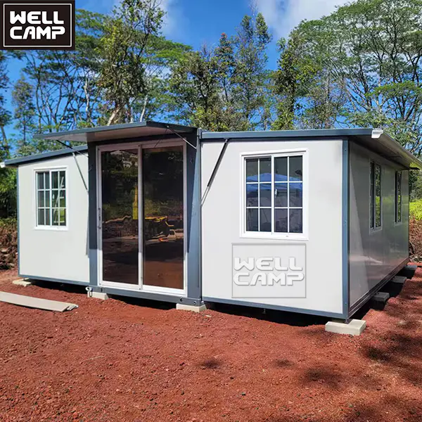 WELLCAMP Container Villa Homes Prefab Steel Expandable Container Houses in Australia
