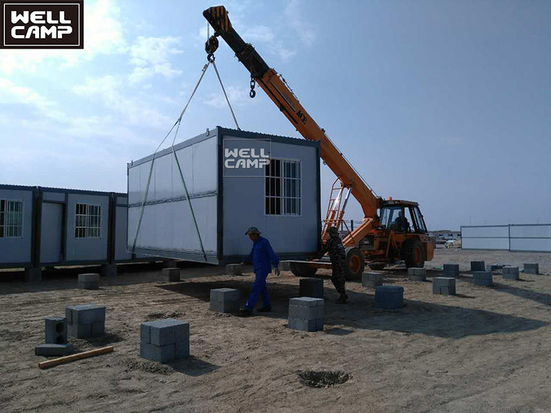 Affordable durable folding container house easy to install prefab design house modular home with low cost