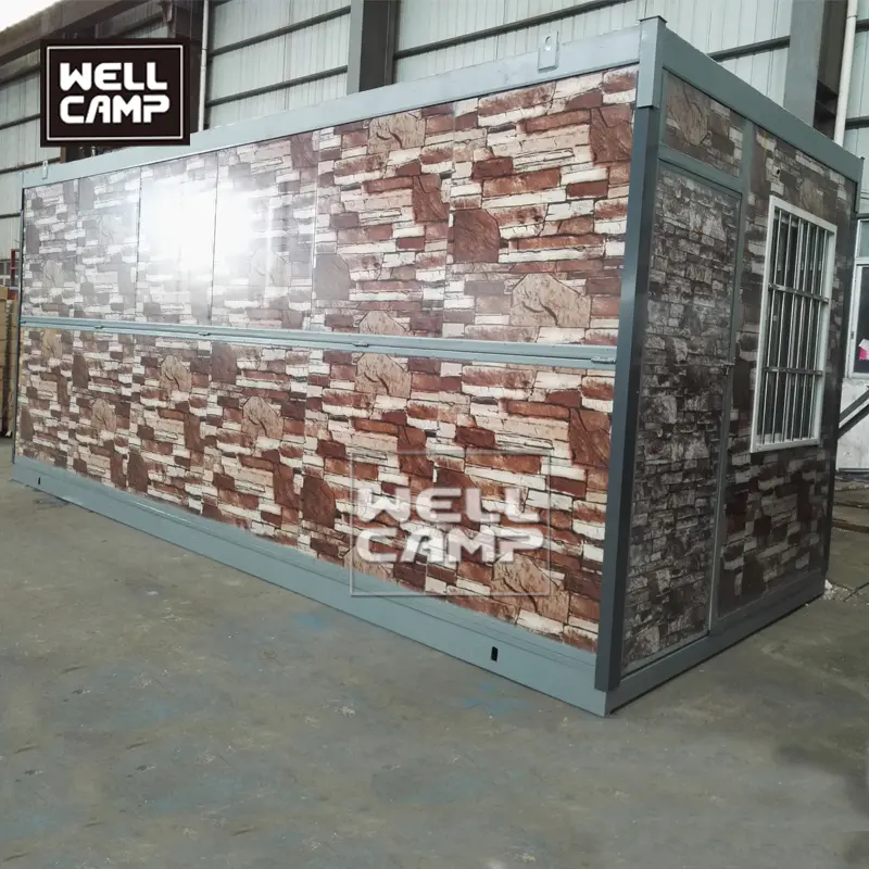 Folding container house for isolation room Oman folding container house wood grain foldable container homes Australia