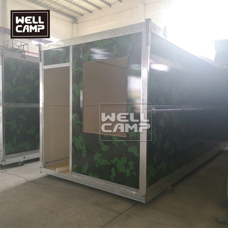 product-WELLCAMP folding container house temporary modular prefab house small container homes for go