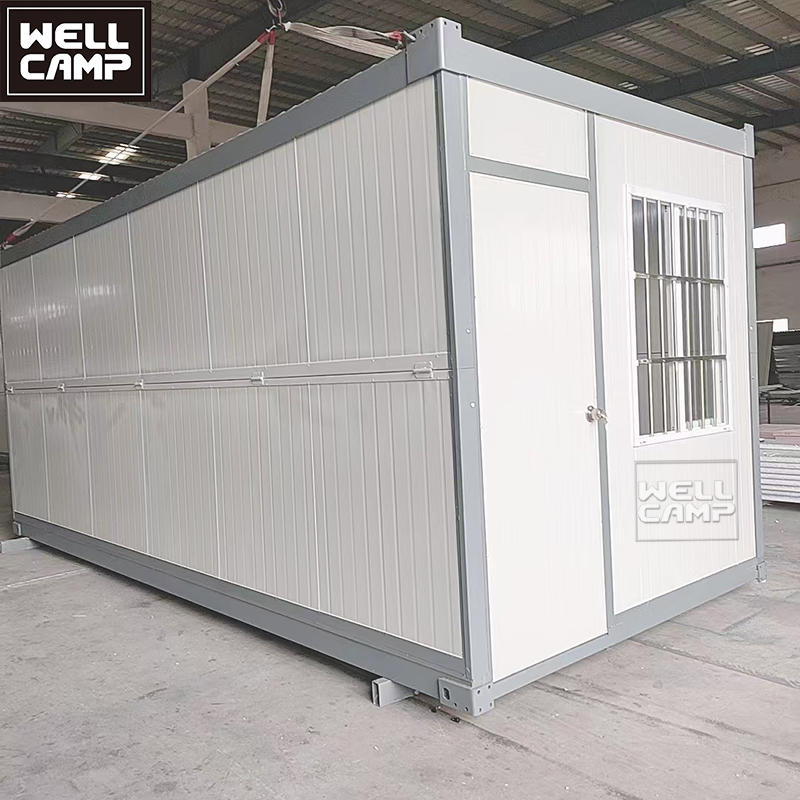 Modular home easy assemble folding container house mobile 20ft 40ft prefab foldable house