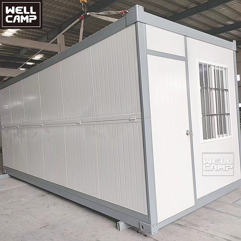 product-WELLCAMP-Modular home easy assemble folding container house mobile 20ft 40ft prefab foldable